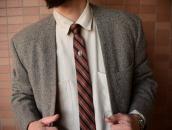 Vtg Navajo Gem Burnham Turquoise Concho Tie Tack Pin c.1955～