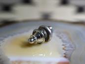 Vintage Navajo Gem Quality Turquoise Pin in Silver  c.1960～