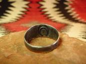 Antique Naja Repouse & 卍 Stamped Silver Tourist Ring c.1925～