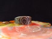 Antique Naja Repouse & 卍 Stamped Silver Tourist Ring c.1925～