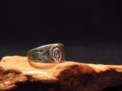 Antique Naja Repouse & 卍 Stamped Silver Tourist Ring c.1925～