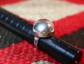 Antique Navajo Pearl Face Silver Tourist Ring  c.1940