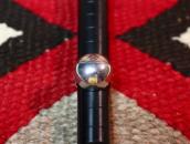 Antique Navajo Pearl Face Silver Tourist Ring  c.1940