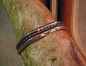 Vintage Double Triangle & Twistedwire Cuff c.1960～