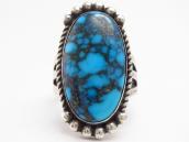 Vintage Navajo Split Shank Ring w/Hi-Grade Turquoise c.1950～