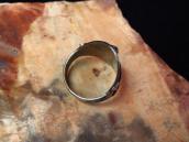 Antique Navajo Crossed Arrows Applique Silver Ring  c.1930～