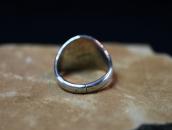 【U.S.NAVAJO 2/C. G. Wallace Trading Post】 Seal Ring c.1938～