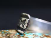 Antique Navajo Bee Stamped Heavy Ingot Silver Cuff c.1935～