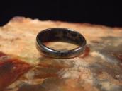 Antique Navajo 卍 Stamped Ingot Silver Men's Ring  c.1915～