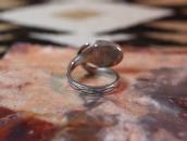 Antique Navajo or Pueblo Coiled Snake Silver Ring /TQ c.1940