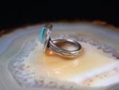Antique Navajo or Pueblo Coiled Snake Silver Ring /TQ c.1940