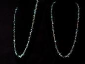 Vintage Single Strand Nugget Turquois Heishi Necklace c.1970