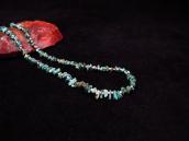 Vintage Single Strand Nugget Turquois Heishi Necklace c.1970