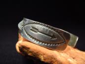 Antique Snake Stamp & Concho Repoused Cuff Bracelet  c.1935～