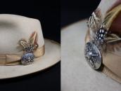 【Luke Billy Yazzie】"Navajo Pearl" Applique Pin & Top c.1950～