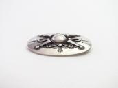 【Luke Billy Yazzie】"Navajo Pearl" Applique Pin & Top c.1950～