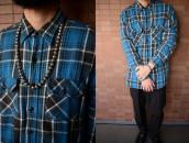 Vintage Navajo "Mercury Dime" Silver Beaded Necklace c.1960～