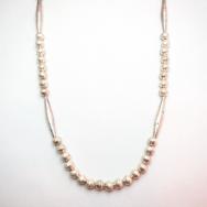 【Joe H. Quintana】 Cochiti Silver Bead Rebuild Necklace 2