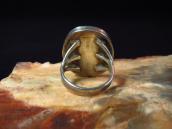 Vtg Split Shank Ring w/Hi-Grade Nevada Blue Turquoise c.1950