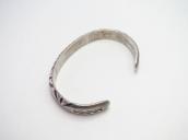 Vintage Navajo "Maisel's"? Stamped Heavy Silver Cuff c.1940～
