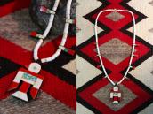 Atq Kewa/SantoDomingo T-bird/Batterybird Necklace  c.1940～