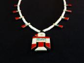 Atq Kewa/SantoDomingo T-bird/Batterybird Necklace  c.1940～
