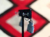 Atq Kewa Thunderbird/Batterybird Screw-back Earring  c.1940～