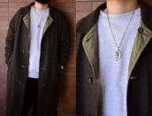 【Lewis Lomay】Hopi Vtg Cross Overlay Pendant/Necklace c.1960～