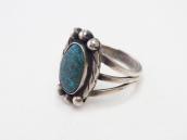 Vintage Navajo Gem Quality Turquoise Small Ring  c.1950