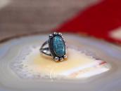 Vintage Navajo Gem Quality Turquoise Small Ring  c.1950