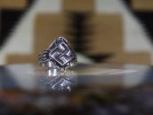 Attr.to【Ganscraft】Atq 卍 Applique Rambus Shape Ring  c.1930～