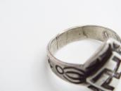 Attr.to【Ganscraft】Atq 卍 Applique Rambus Shape Ring  c.1930～