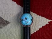 【Mark Chee】Vintage Ring w/High Dome Persian Turquoise c.1960