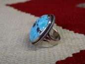 【Mark Chee】Vintage Ring w/High Dome Persian Turquoise c.1960