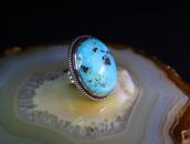 【Mark Chee】Vintage Ring w/High Dome Persian Turquoise c.1960