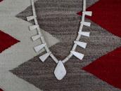 Antique Kewa/Santo Domingo Three Tone T-bird Necklace c.1930