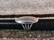 【Lewis Lomay】Hopi Vtg Hollow Form Silver Men's Ring  c.1960～