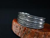 【GARDEN OF THE GODS】Chiseled Ingot Coin Silver Cuff c.1920～　