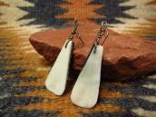 Antique Santo Domingo Teardrop Tub dangle Earrings  c.1935～