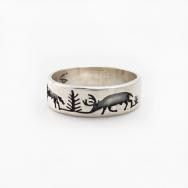 【Vidal Aragon】Kewa "Storyteller" Silver/Gold Ring c.1985～ ①