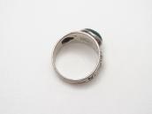 Atq Navajo Concho Repoused & 卍 Stamped Silver Ring c.1930