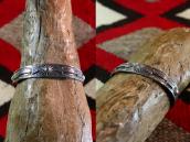 Atq Arrows Applique & Concho Reposed Cuff Bracelet c.1930～