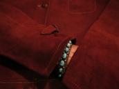 Vintage Navajo Traditional 7TQ Row Bracelet c.1950