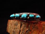 Vintage Navajo Traditional 7TQ Row Bracelet c.1950