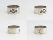 Antique 【BELL TRADING POST】 Thunderbird Silver Ring  c.1935～