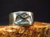 Antique 【BELL TRADING POST】 Thunderbird Silver Ring  c.1935～