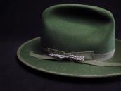 Antique Snake & Arrow Shape Stamped Silver Pin Brooch c.1940