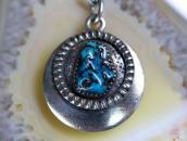 【Frank Patania Sr.】Gem Turquoise Nugget Top Necklace c.1950～