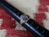 Vintage【Maisel's】Indian Chief Head Silver Ring  c.1945～　JP10