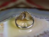 Vintage【Maisel's】Indian Chief Head Silver Ring  c.1945～　JP10